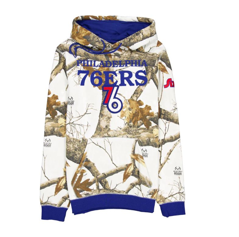 Men 2025 NBA Philadelphia 76ers hoodie style 1